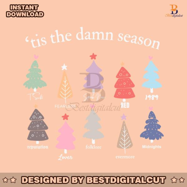 tis-the-damn-season-christmas-tree-svg