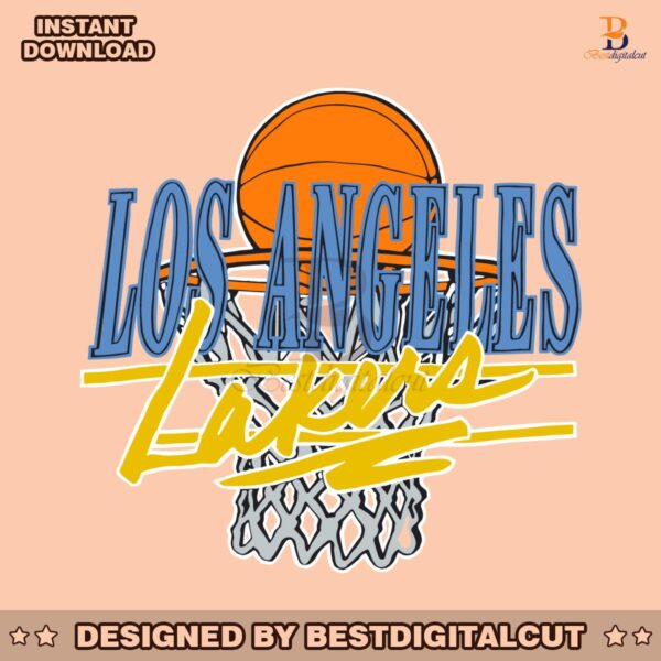 vintage-los-angeles-lakers-basketball-svg-download