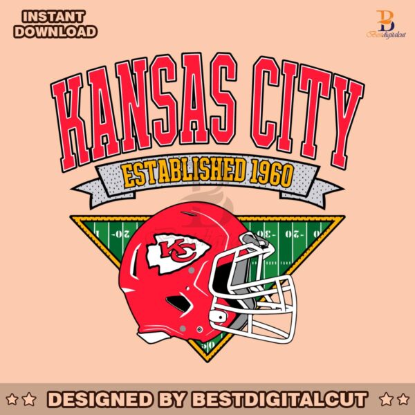 kansas-city-football-helmet-1960-svg-digital-download