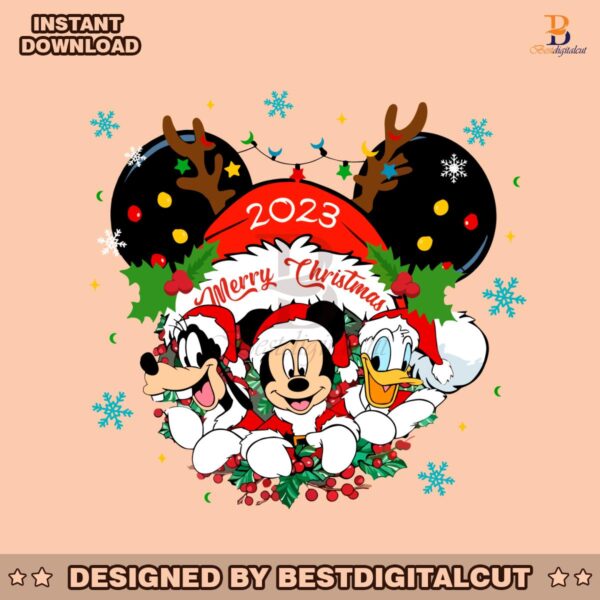 mickey-donald-goofy-merry-christmas-2023-svg-download