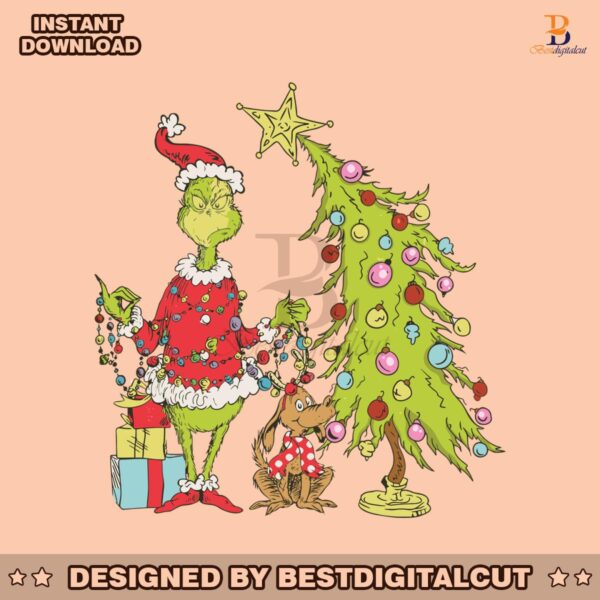 retro-grinch-christmas-tree-svg-graphic-design-file