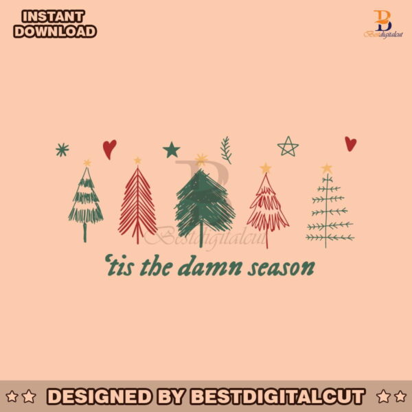 tis-the-damn-season-christmas-swiftie-svg-graphic-file