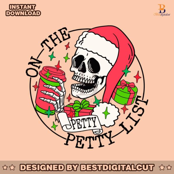 skeleton-santa-on-the-petty-list-svg-cutting-digital-file