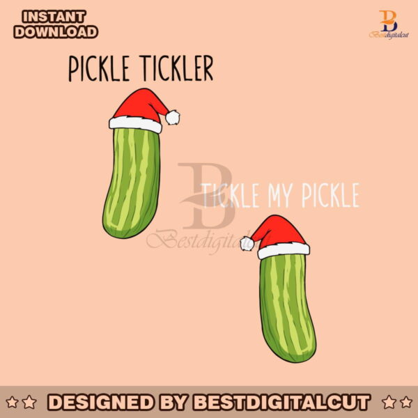 funny-tickle-my-pickle-santa-hat-svg