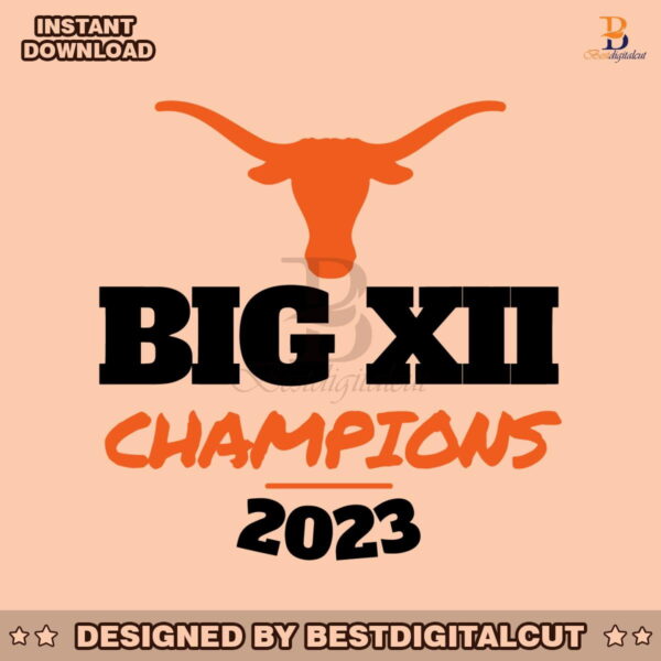 texas-longhorn-big-12-conference-champions-svg