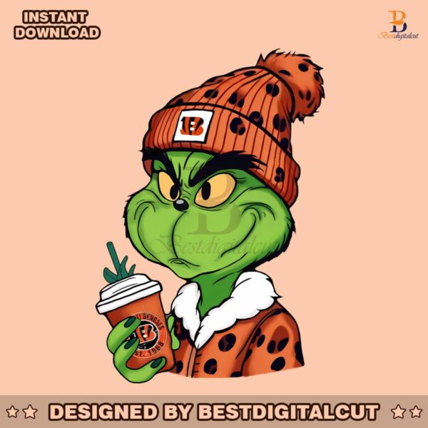 grinch-boujee-cincinnati-bengals-nfl-png