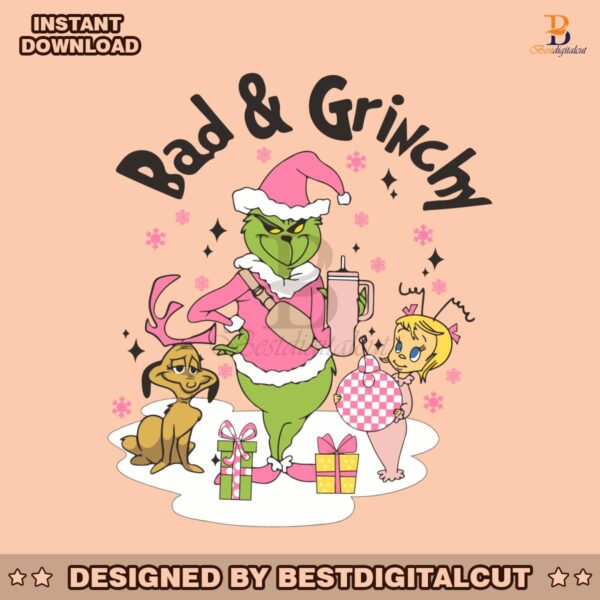 retro-bad-and-grinchy-friends-svg