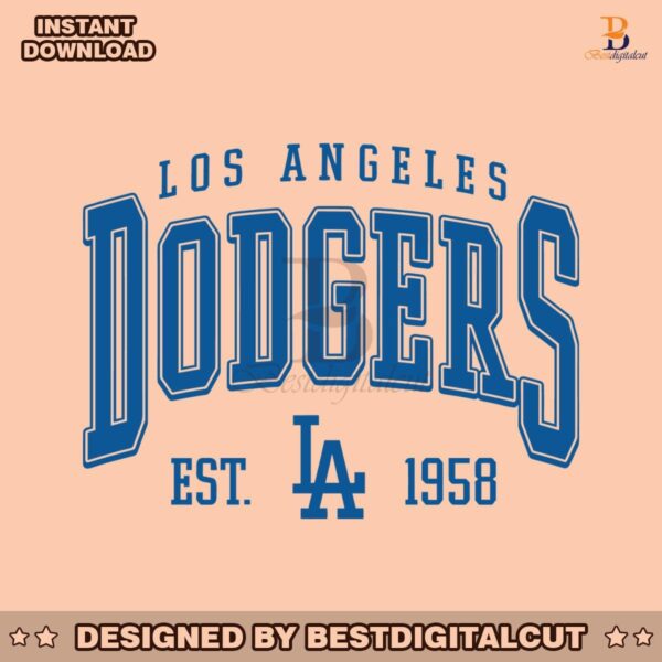 retro-los-angeles-dodgers-est-1958-svg