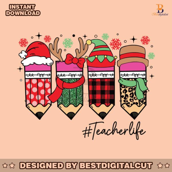 cute-teacher-life-christmas-pencils-svg