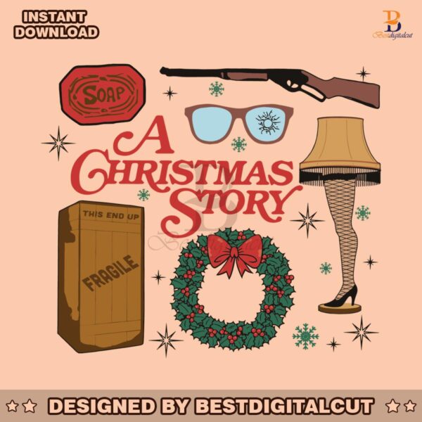 vintage-a-christmas-story-svg