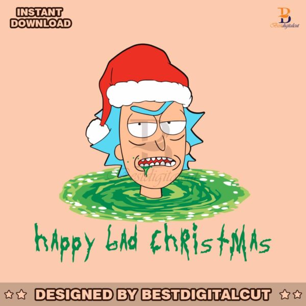 happy-bad-christmas-rick-and-morty-svg