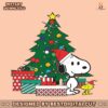 snoopy-tree-xmas-woodstock-svg