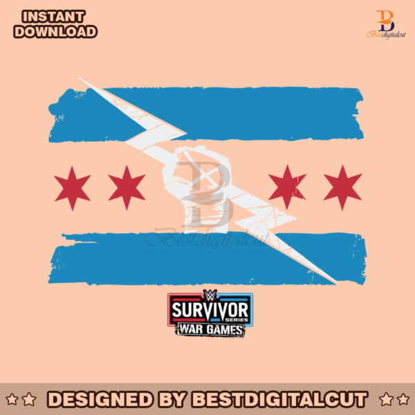 wwe-cm-punk-survivor-series-2023-svg