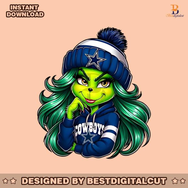 cute-grinch-girl-dallas-cowboys-png