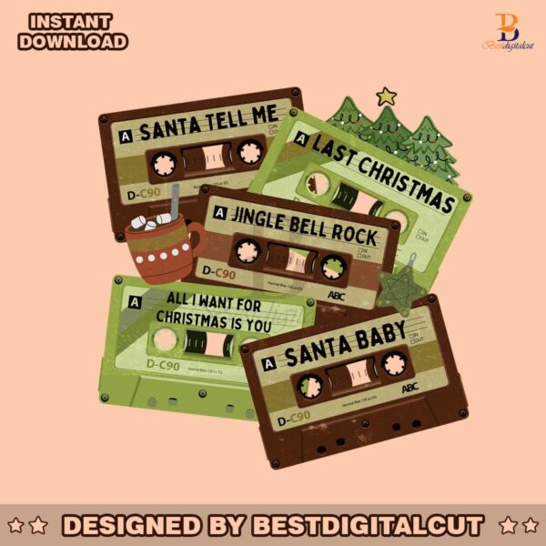 santa-tell-me-christmas-cassettes-songs-png