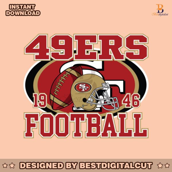 vintage-49ers-football-helmet-svg-digital-download