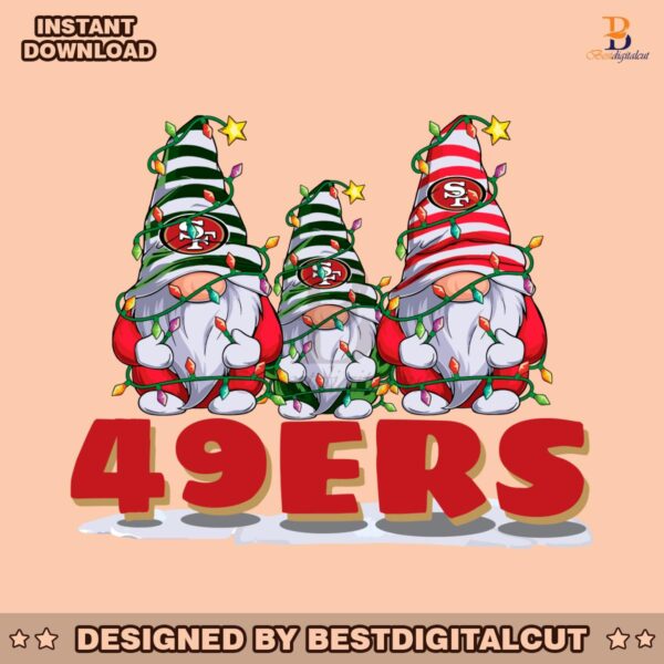 christmas-gnomes-san-francisco-49ers-1946-svg