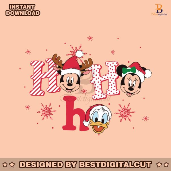 ho-ho-ho-mickey-minnie-daisy-svg