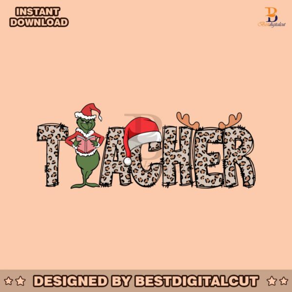 christmas-leopard-teacher-grinch-svg