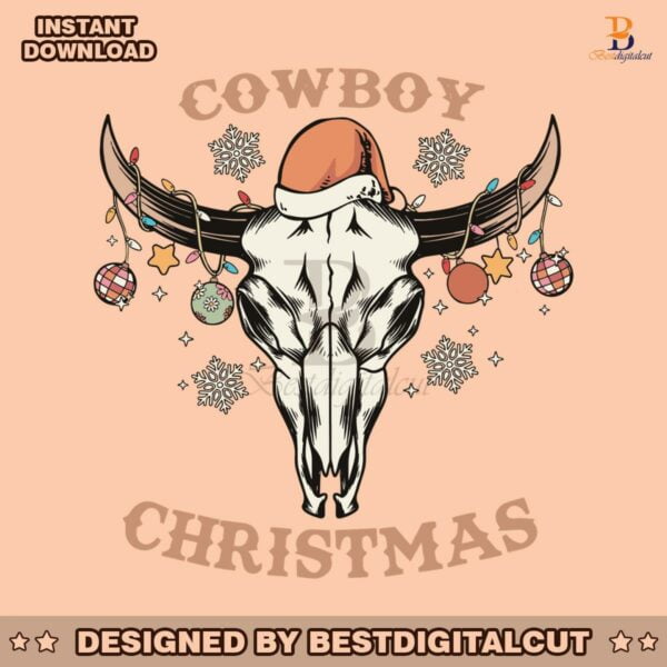 cowboy-christmas-country-cow-svg