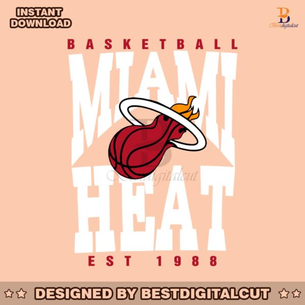 miami-heat-basketball-est-1988-svg-digital-download