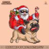 retro-santa-and-pug-christmas-png