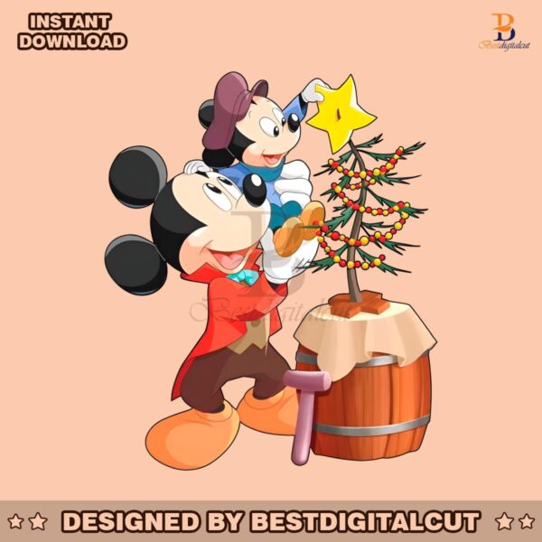 mickey-mouse-with-christmas-tree-png