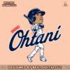 shohei-ohtani-los-angeles-dodgers-baseball-svg