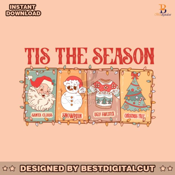 tis-the-season-santa-snowman-svg