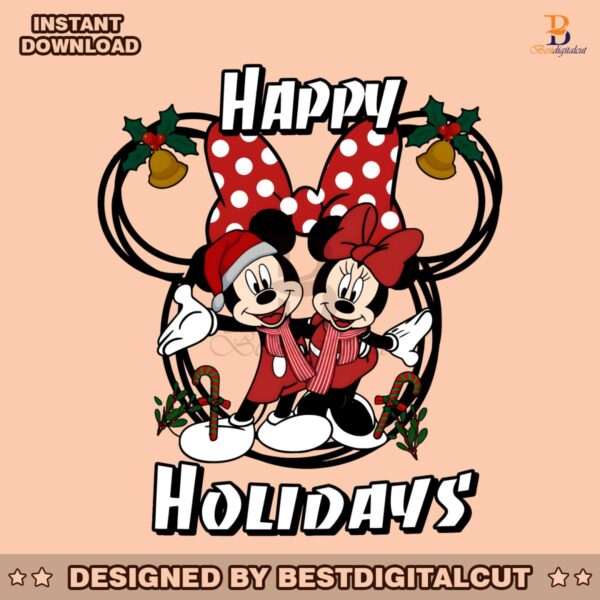 minnie-and-mickey-happy-holidays-png