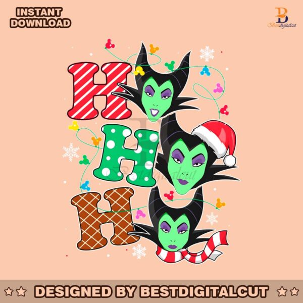 ho-ho-ho-disney-villains-christmas-maleficent-png