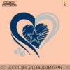 dallas-cowboys-love-heart-logo-svg