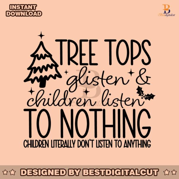 tree-tops-glisten-and-children-listen-to-nothing-svg