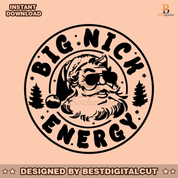 big-nick-energy-santa-christmas-tree-svg