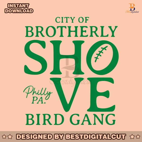 city-of-brotherly-shove-bird-gang-svg