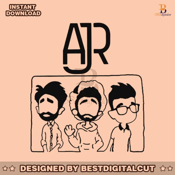 ajr-band-member-the-click-album-svg