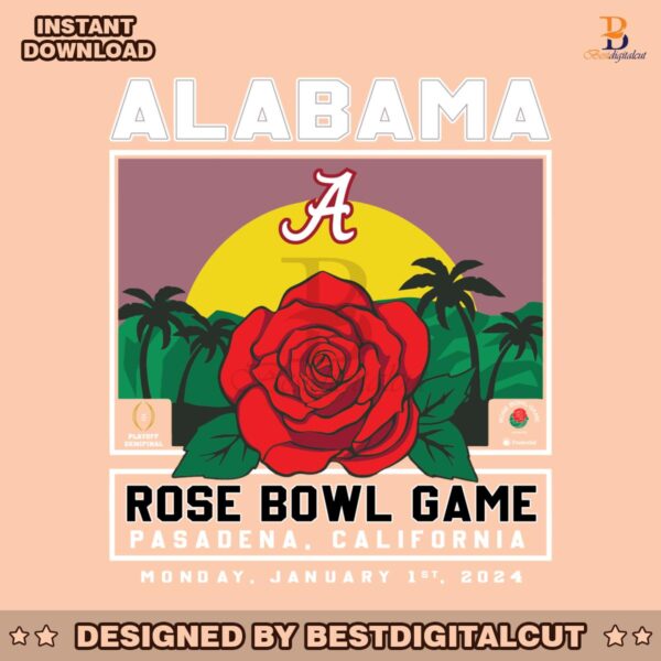 alabama-playoff-2024-rose-bowl-game-svg