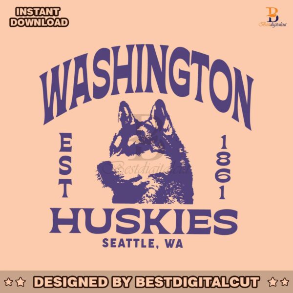 washington-huskies-est-1861-svg