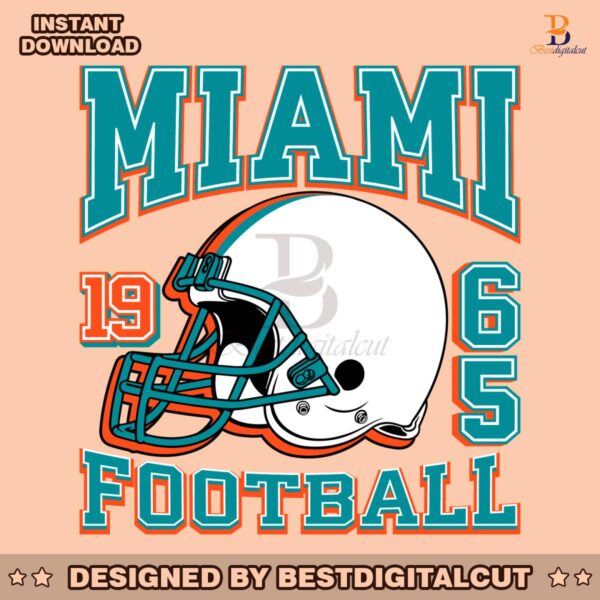 vintage-miami-dolphins-1965-football-helmet-svg