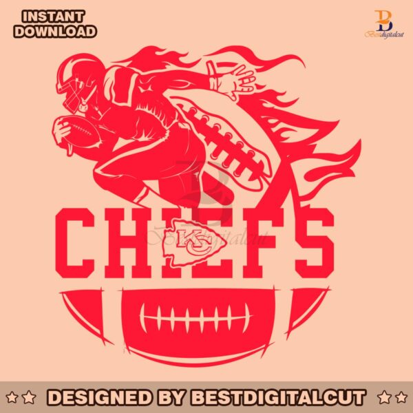 kansas-city-chiefs-player-football-svg-digital-download