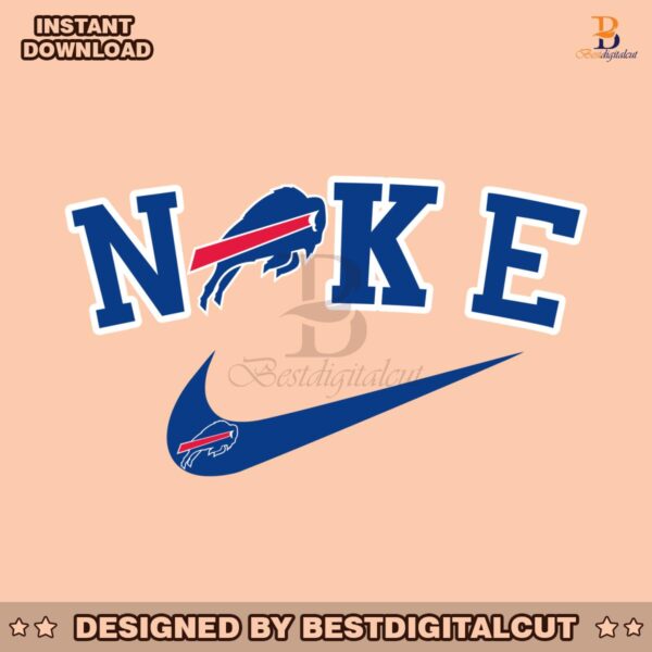 Nike Logo Buffalo Bills SVG
