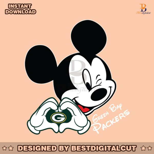 mickey-mouse-love-green-bay-packers-svg