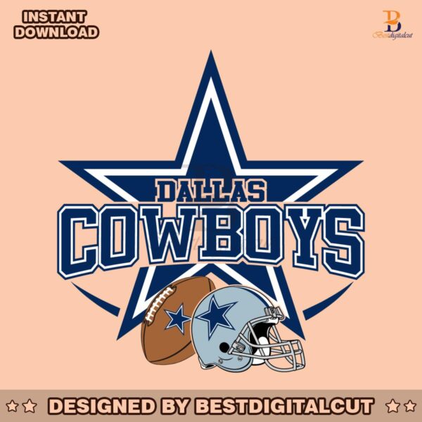 dallas-cowboys-football-helmet-svg-digital-download