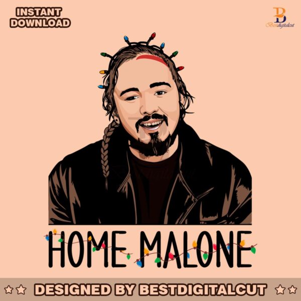 retro-home-alone-x-post-malone-svg