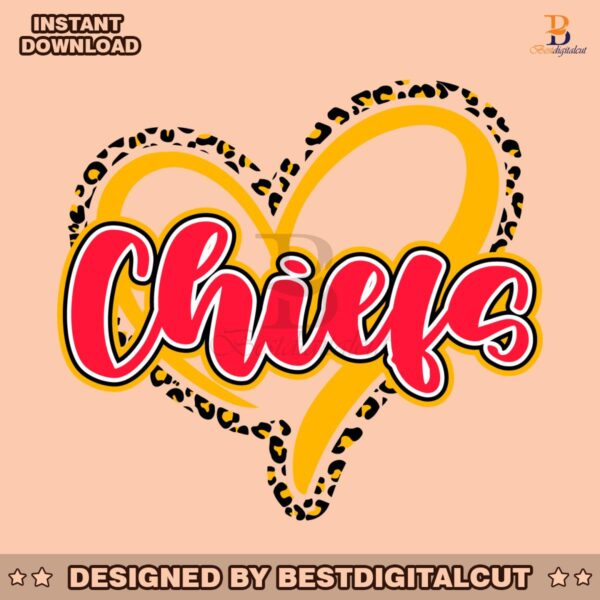 chiefs-heart-leopard-pattern-svg-digital-download