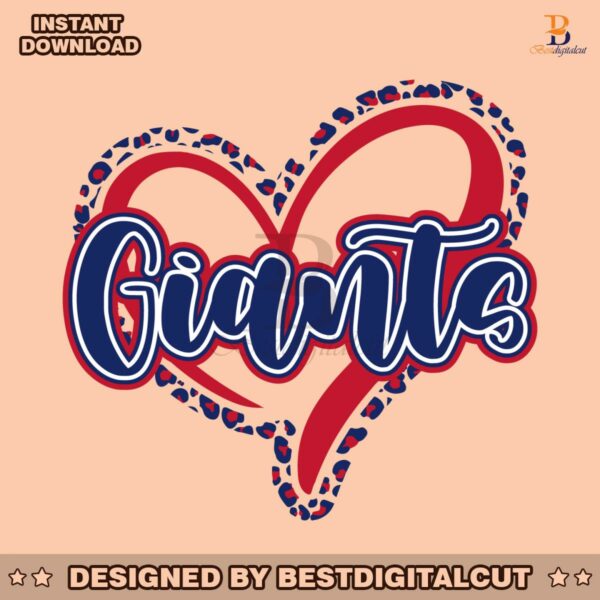 giants-heart-leopard-pattern-svg-digital-download