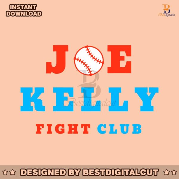 joe-kelly-fight-club-dodgers-player-svg