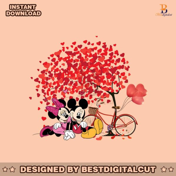 mickey-and-minnie-tree-love-png