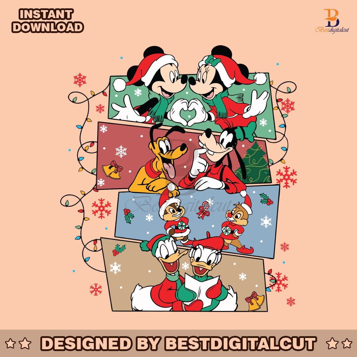 mickey-and-friends-christmas-lights-svg