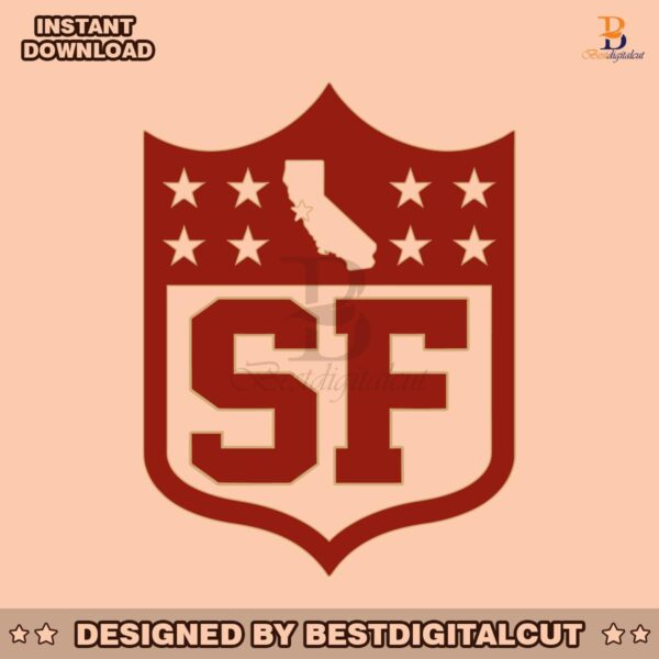 sf-san-francisco-football-nfl-map-logo-svg